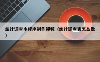 龙海统计调查小程序制作视频（统计调查表怎么做）