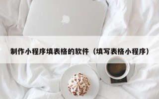 龙海制作小程序填表格的软件（填写表格小程序）