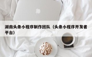 龙海湖南头条小程序制作团队（头条小程序开发者平台）